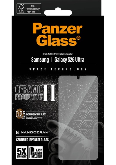 Panzerglass Samsung Uyumlu Galaxy S26 Ultra / Uwf Hizalama Aparatlı Seramik Ekran Koruyucu
