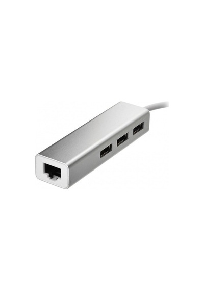 Luve Store Usb Rj45 Ethernet Adaptörü 3 Port Usb Hub Çoklayıcı Alüminyum Gövde