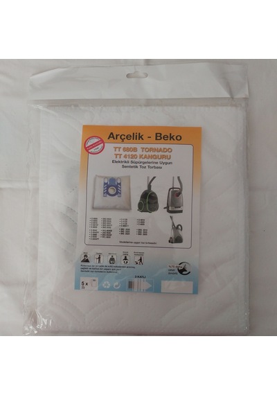 20 Adet Arçelik Uyumlu Beko Tt680B Tornado Tt4120 Kanguru