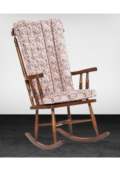 Zus 299 Model 90475 Sallanan Sandalye Ahşap Retro Ayak Kutuda Sevk El Yapım Ceviz