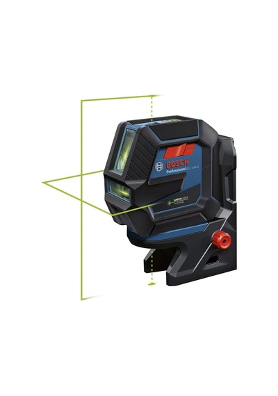 Professional Çapraz Çizgili Lazer Gcl 2-50 G Yeşil Lazer, İç Mekan, Tutucu Rm 10, Tripod Bt 150, Görünür Çalı