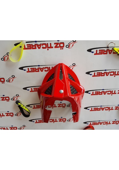 Mh Drift Grenaj Far Seti+Yarasa Çamurluk+Sakal+Bıyık Set Kırmızı Beyaz