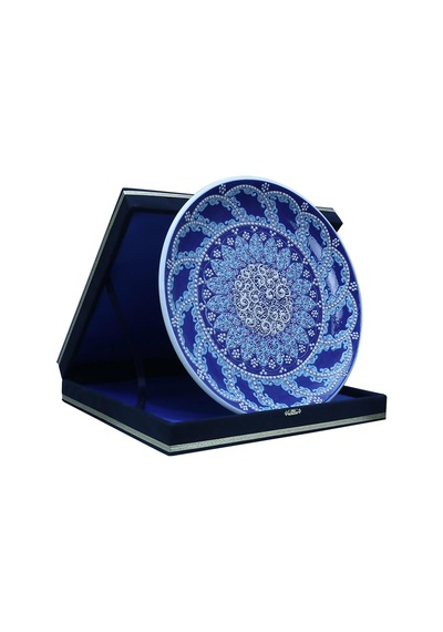 E38 El İşçiliği Çini Tabak - 30 Cm - 6522