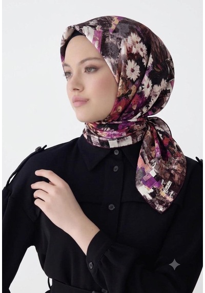 Pierre Cardin Saf Twill İpek Eşarp -7729438-991 Pudra