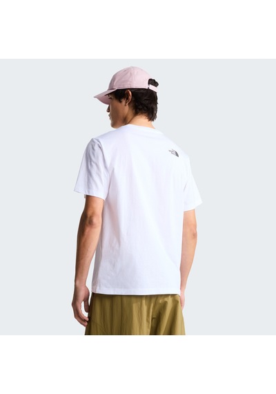 The North Face M Evolutıon Half Dome Regular Ss Erkek Tişört Nf0a8b6jla91 Nf0a8b6jla91 Bsi Beyaz-siyah