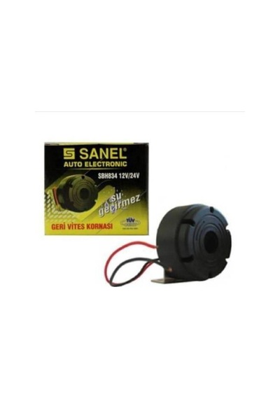 Ahmet Otomotiv 12v / 24v Uyumlu Geri Vites Ikaz Kornası Sbh834