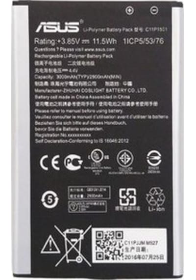 Asus Zenfone 2 Laser 5.5 Pil Batarya Ze550Kl