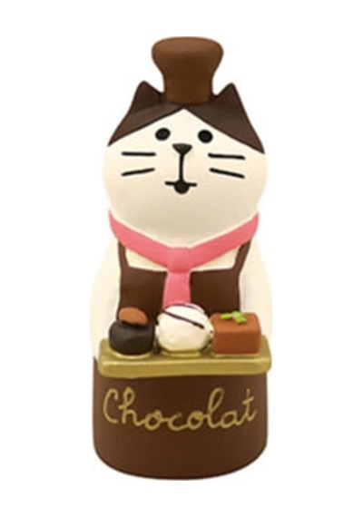 Çikolatacı Kedi Mini Figür