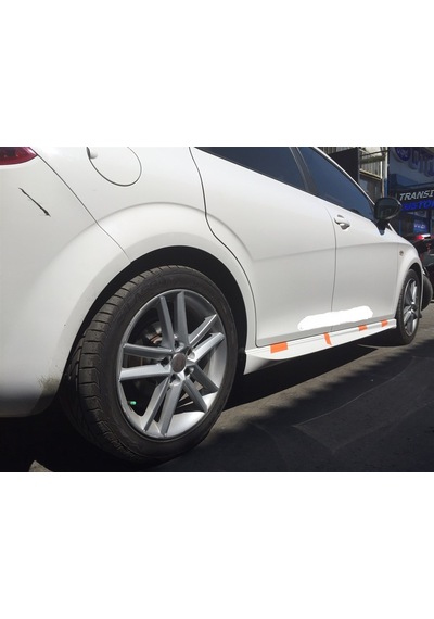 Seat Leon Mk2 2005 2012 Aero Fiberglass Boyasız Yan Marşpiyel
