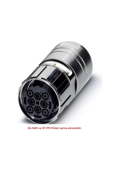 Phoenix Sm-7es1n8a8004 ,m40-8-pin Dişi Motor Soket