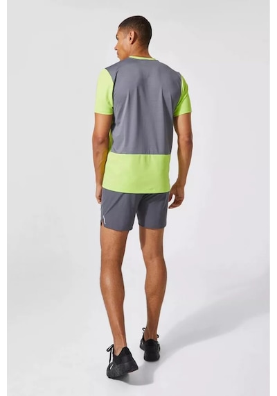 Nature The Brand Unisex Neon Fileli Spor Tişört - Nefes Alan Hızlı Kuruyan Antrenman Tişörtü,hava Alan Rahat Kalıp Sari