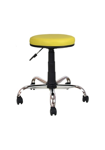 Bürocci Metal Ayaklı Tabure-Sarı-2999D0113