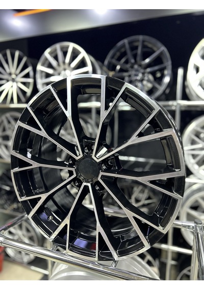 18'' 5x112 Golf R Warmenau Black Diamond Jant Modeli