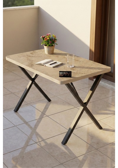 Mutfak Masası 110x70 Cm Modern Ahşap Görünümlü Yemek Masası Ofis Bahçe Balkon Cafe Masa 9831 Travert Çok Renkli Mutfak Masası 110x70 Cm Modern Ahşap Görünümlü Yemek Masası Ofis Bahçe Balkon Cafe Masa 9831 Travert Çok Renkli