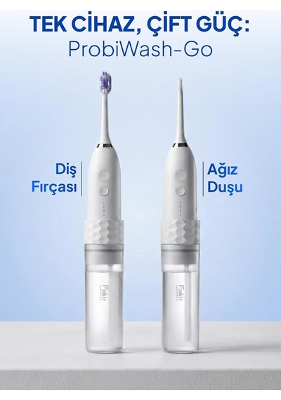 Probiwash Go 2in1 Elektrikli Diş Fırçası-ağız Duşu/ikisi Bir Teknoloji