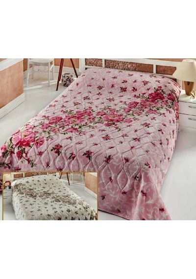 Sarar Battaniye Sarar Çift Kişilik Battaniye Vals Pembe Pembe