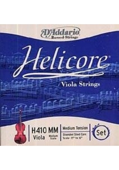 Daddarıo H410mm Vıola Tel Seti, Helıcore, Medıum Scale, Medıum Ten