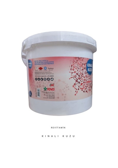 Kınalı Kuzu Koyun Keçi Kuzu Ve Buzağı Hayvan Yem Katkı 10 Kg Kova