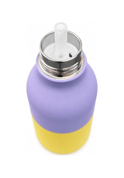 Koı Mor Unicorn 500 Ml Paslanmaz Çelik-pipetli Çocuk Termosu Ve Suluk Mor Mor