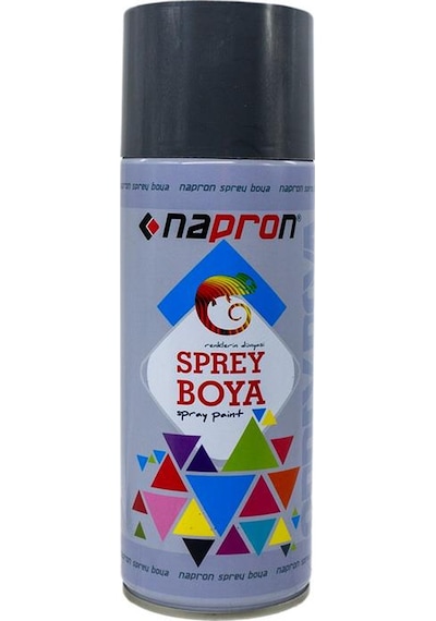 Napron 570211 Sprey Boya 400ml Antrasit Gri Ral 7016 7016 Antrasit Gri