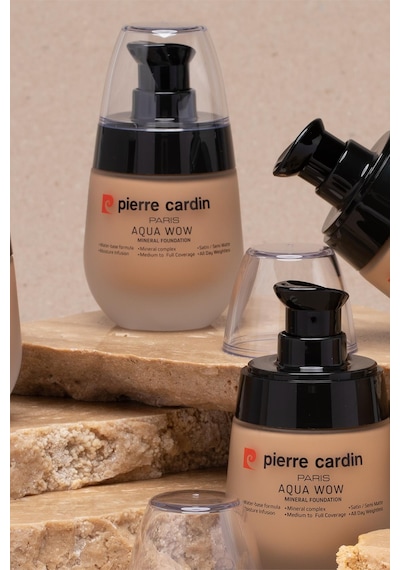 Pierre Cardin Aqua Wow Mineralli Su Bazlı Fondöten Rose Skin With