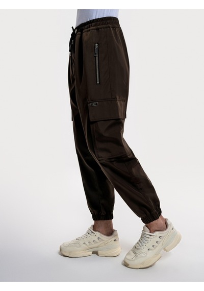 Baggy Fit Erkek Pantolon Haki