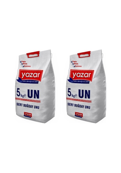 Yazar Buğday Unu 2 x 5 KG + Yazar Mısır Nişastası 400 G