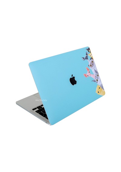 Apple Uyumlu MacBook Air Kılıf Laptop Koruyucu Kaplama Sticker A2179 İle Animal03 001