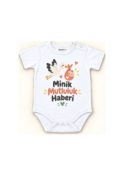 Babylimon Minik Mutluluk Haberi Beyaz Kısa Kollu Çıtçıtlı Bebek Zıbını Beyaz - Minik Mutluluk Haberi - 928161936 Beyaz - Minik Mutluluk Haberi Babylimon Minik Mutluluk Haberi Beyaz Kısa Kollu Çıtçıtlı Bebek Zıbını Beyaz - Minik Mutluluk Haberi - 928161936 Beyaz - Minik Mutluluk Haberi