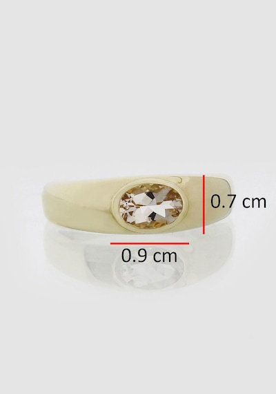 Tasarım Morganite Tektaş Yüzük