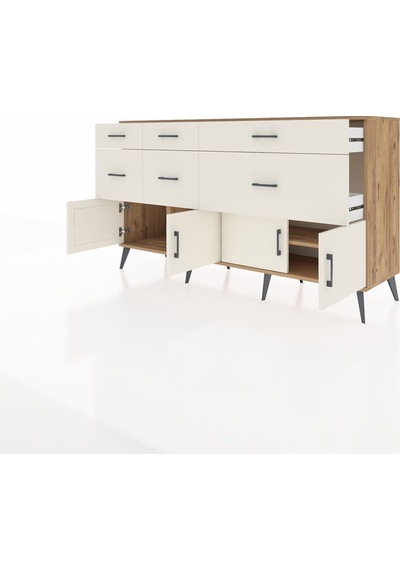 Hyperion Konsol Tek Raflı 6 Çekmeceli 4 Kapaklı 176x44x99 Çam-ayt Çam-aytaşı Hyperion Konsol Tek Raflı 6 Çekmeceli 4 Kapaklı 176x44x99 Çam-ayt Çam-aytaşı