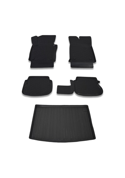 Volkswagen Caddy Life 2008-2011 Paspas Ve Bagaj Havuzu Seti