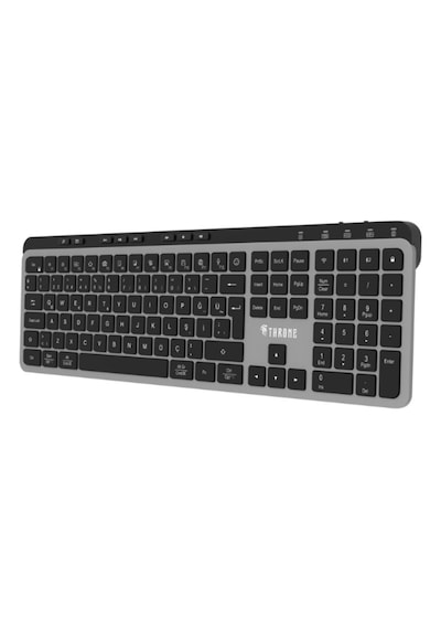 Elite K1keyboard Sessiz 110+8 Multimedya Tuşlu Windows & Macos 2.4ghz + Çift Bluetooth Profili