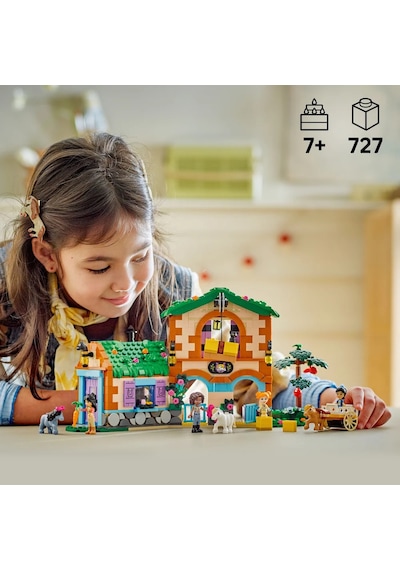LEGO® Friends Midilli Çiftliği ve Ahır 42654 - 7 Yaş ve Üzeri Çocuklar için Yaratıcı Oyuncak Yapım Seti (727 Parça)