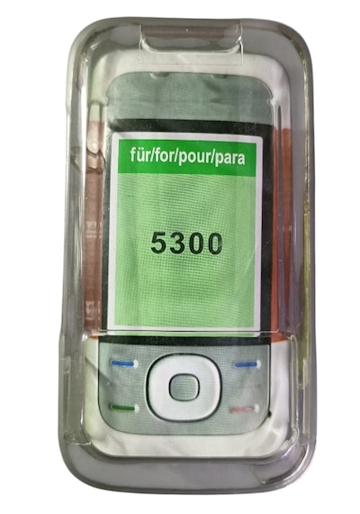Nokia 5300 Uyumlu Telefon Koruyucu Şeffaf Mika Kapak -