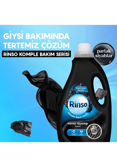 Sıvı Çamaşır Deterjanı Komple Bakım Serisi Kömür Siyahlığı Siyahlar 2.5 L