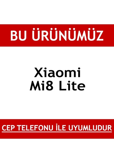 Xiaomi Mi 8 Lite Kırılmaz Ekran Koruyucu Temperli Cam - Mi 8 Lite
