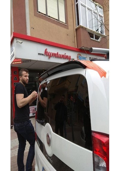 Fiat Fiorino Siyah Spoiler