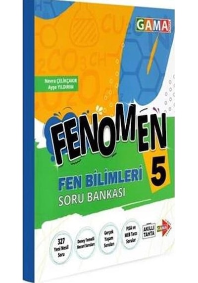 Gama 5. Sınıf Fenomen Fen Bilimleri A Soru Bankası