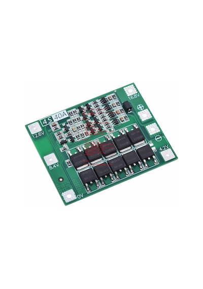4S 40A Lityum Batarya Bms Koruma Kartı Standart Versiyon Pil Li-ion 18650 16.8V