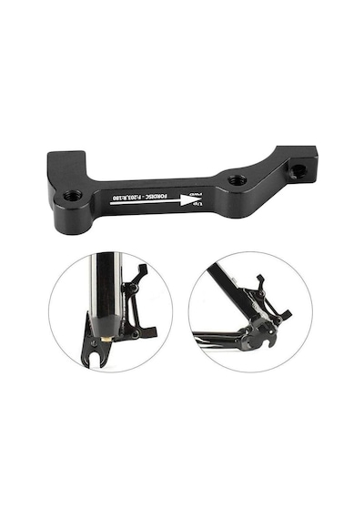 Bisiklet Disk Fren Adaptörü 203 Mm 180mm Dönüştürücü Ön Arka Disk Fren Adaptörü Arka 180 Ön 203 Mm