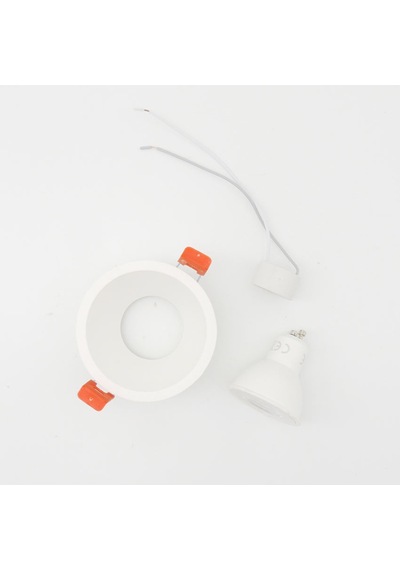 Sunlight Pliton Döküm Sıva Altı Beyaz Led Armatür Gu10 Gün Işığı Beyaz