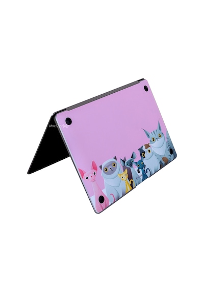 Apple Uyumlu MacBook Air Kılıf Laptop Koruyucu Kaplama Sticker A2179 İle Animal03 001