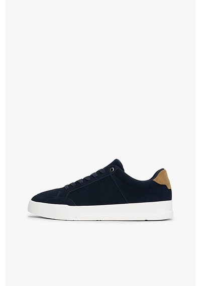 Tommy Hilfiger Erkek Court Summer Suede Sneaker - Lacivert Desert Sky