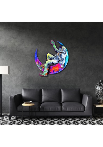 Cosmic Chillout Renkli Metal Tablo