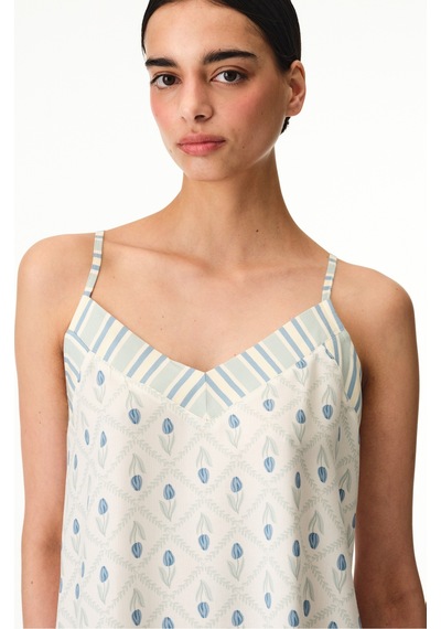 Penti Bej Serenity Floral Gecelik