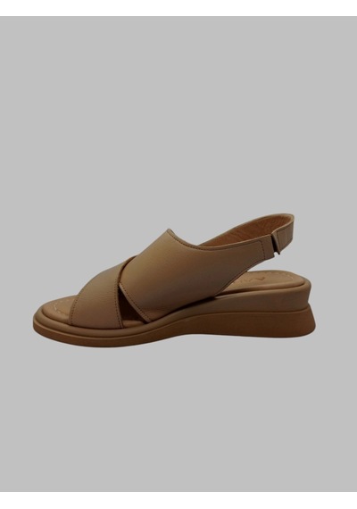 Albini A-24y101301 Kadın Deri Sandalet Ten