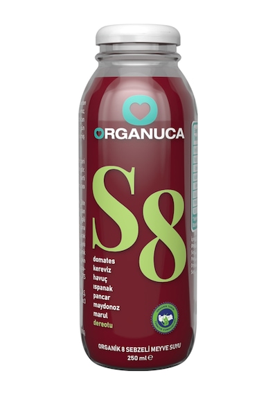 Organik S8 Meyve & Sebze Suyu - 250 Ml