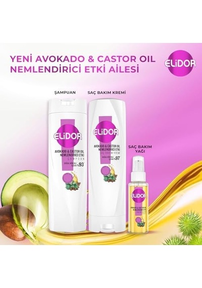 Saç Bakım Yağı Ve Castor Oil Nemlendirici Etki 80 Ml
