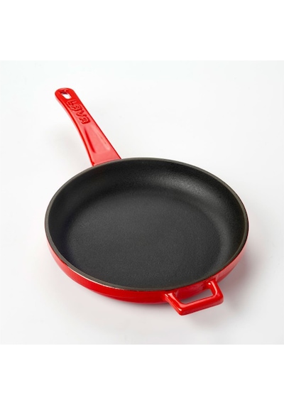 Lava Döküm Kızartma Tavası 20 CM Kırmızı